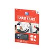 4006140028474-Oxford SmartChart - Recharge pour paperboard - 20 feuilles repositionnables Scribzee-Angle droit-2