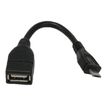 3700224744328-MCL Samar - adaptateur OTG USB A femelle / Micro USB mâle - 12cm-Avant-0