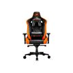 Fauteuil gamer Armor Titan - accoudoirs réglables - Noir et orange