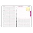 3660942078108-Agenda Sophie Adde - 1 semaine sur 2 pages - 15 x 21 cm - oiseaux - Exacompta-Avant-1