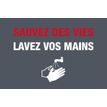 0404000019985-Novus Dahle - Tapis de distanciation sociale lavage main -  gris - 85 x 120 cm--0