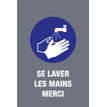 0404000019947-Novus Dahle - Tapis de distanciation sociale-  lavage mains  - 60 x 90 cm - noir  --0