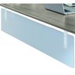 Voile de fond pour bureau -  L180 cm - translucide