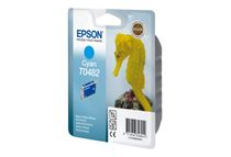 Epson T0482 - 13 ml - cyaan - origineel - blister - inktcartridge - voor Stylus DX3800; Stylus Photo R200, R220, R300, R320, R340, RX500, RX600, RX620, RX640