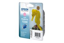 Epson T0486 - 13 ml - lichtmagenta - origineel - blister - inktcartridge - voor Stylus DX3800; Stylus Photo R200, R220, R300, R320, R340, RX500, RX600, RX620, RX640