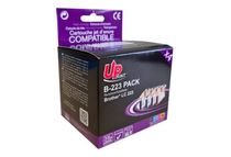 UPrint B-223 - 4 - zwart, geel, cyaan, magenta - inktcartridge (alternatief voor: Brother LC-223)