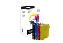 SWITCH - 4 - zwart, geel, cyaan, magenta - gereviseerd - inktcartridge (alternatief voor: Epson T1285)