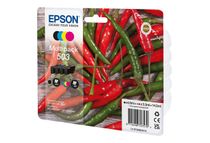 Epson 503 Multipack - 4 - zwart, geel, cyaan, magenta - origineel - inktcartridge