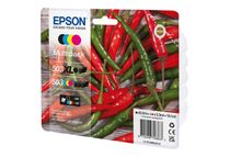 Epson 503/503 XL Multipack - 4 - XL(zwart) + standaardcapaciteit - zwart, geel, cyaan, magenta - origineel - inktcartridge