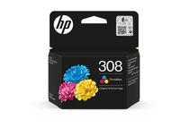HP 308 - Cyaan, magenta, geel - origineel - doos - inktcartridge