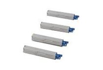 OKI - Cyaan - origineel - tonercartridge - voor C3300n, 3400n, 3450n