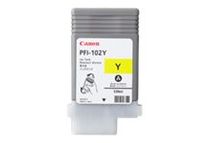 Canon PFI-102 Y - 130 ml - geel - origineel - inkttank - voor imagePROGRAF iPF510, iPF610, iPF650, iPF655, iPF720, iPF750, iPF755, iPF760, iPF765