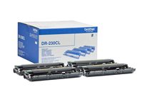 Brother DR-230CL - zwart, geel, cyaan, magenta - origineel - trommelkit