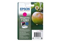 Epson T1293 - 7 ml - maat L - magenta - origineel - blister - inktcartridge - voor Stylus SX230, SX235, SX430, SX438; WorkForce WF-3010, 3520, 3530, 3540, 7015, 7515, 7525