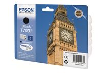 Epson T7031 - Maat L - zwart - origineel - blister - inktcartridge - voor WorkForce Pro WP-4015, WP-4025, WP-4095, WP-4515, WP-4525, WP-4535, WP-4545, WP-4595