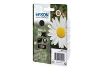 Epson 18XL - 11.5 ml - XL - zwart - origineel - inktcartridge - voor Expression Home XP-212, 215, 225, 312, 315, 322, 325, 412, 415, 422, 425