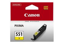 Canon CLI-551Y - 7 ml - geel - origineel - inkttank - voor PIXMA iP8750, iX6850, MG5550, MG5650, MG5655, MG6450, MG6650, MG7150, MG7550, MX725, MX925