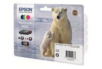 Epson 26XL Multipack - 4 - XL - zwart, geel, cyaan, magenta - origineel - inktcartridge - voor Expression Premium XP-510, 520, 600, 605, 610, 615, 620, 625, 700, 710, 720, 800, 810, 820