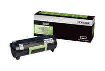 Lexmark 502X - Extra hoog rendement - zwart - origineel - tonercartridge LCCP, LRP - voor Lexmark MS410d, MS410dn, MS415dn, MS510dn, MS510dtn, MS610de, MS610dn, MS610dte, MS610dtn