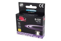 UPrint B-123Y - XL grootte - geel - compatible - inktcartridge (alternatief voor: Brother LC123Y, Brother LC125Y, Brother LC121Y)