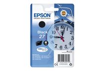 Epson 27 - 6.2 ml - zwart - origineel - inktcartridge - voor WorkForce WF-3620, WF-3640, WF-7110, WF-7210, WF-7610, WF-7620, WF-7710, WF-7715, WF-7720