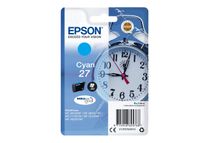 Epson 27 - 3.6 ml - cyaan - origineel - inktcartridge - voor WorkForce WF-3620, WF-3640, WF-7110, WF-7210, WF-7610, WF-7620, WF-7710, WF-7715, WF-7720