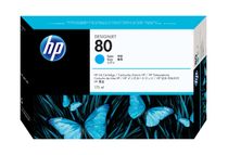 HP 80 - cyan - cartouche d