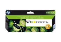HP 971XL - Hoog rendement - geel - origineel - inktcartridge - voor Officejet Pro X451dn, X451dw, X476dn MFP, X476dw MFP, X551dw, X576dw MFP