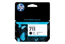 HP 711 - 38 ml - zwart - origineel - DesignJet - inktcartridge - voor DesignJet T100, T120, T120 ePrinter, T125, T130, T520, T520 ePrinter, T525, T530