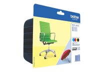 Brother LC229XLVALBP - 4 - zwart, geel, cyaan, magenta - origineel - blister - inktcartridge - voor Brother MFC-J5320DW, MFC-J5620DW, MFC-J5625DW, MFC-J5720DW