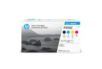 Samsung CLT-P406C - Pack de 4 - noir, cyan, magenta, jaune - cartouche laser d