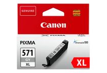 Canon CLI-571GY XL - 11 ml - hoog rendement - grijs - origineel - inkttank - voor PIXMA MG7750, MG7751, MG7752, MG7753, TS8050, TS8051, TS8052, TS8053, TS9050, TS9055