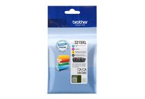Brother LC3219XL Value Pack - 4 - XL - zwart, geel, cyaan, magenta - origineel - inktcartridge - voor Brother MFC-J5330, MFC-J5335, MFC-J5730, MFC-J5930, MFC-J6530, MFC-J6930, MFC-J6935