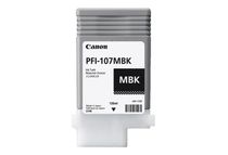 Canon PFI-107 MBK - 130 ml - matzwart - origineel - inkttank - voor imagePROGRAF iPF670, iPF680, iPF685, iPF770, iPF780, iPF785