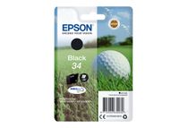 Epson 34 - 6.1 ml - zwart - origineel - inktcartridge - voor WorkForce Pro WF-3720, WF-3720DWF, WF-3725DWF
