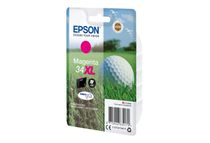 Epson 34XL - 10.8 ml - XL - magenta - origineel - blister - inktcartridge - voor WorkForce Pro WF-3720, WF-3720DWF, WF-3725DWF
