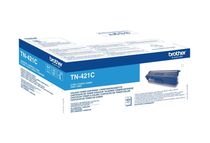 Brother TN421C - Cyaan - origineel - tonercartridge - voor Brother DCP-L8410, HL-L8260, HL-L8360, MFC-L8690, MFC-L8900