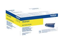 Brother TN910Y - Ultra Jumbo - geel - origineel - tonercartridge - voor Brother HL-L9300, HL-L9310, MFC-L9570