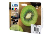 Epson Multipack 202 - 5 - zwart, geel, cyaan, magenta, fotozwart - origineel - blister - inktcartridge - voor Expression Premium XP-6000, XP-6005, XP-6100, XP-6105