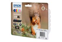 Epson 378XL Ecureuil - pack de 6 - noir, cyan, magenta, jaune, magenta clair, cyan clair - cartouche d
