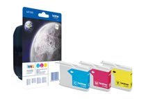 Brother LC1000RBWBP - 3 - geel, cyaan, magenta - origineel - inktcartridge