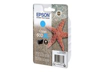 Epson 603XL - 4 ml - XL - cyaan - origineel - blister - inktcartridge - voor Expression Home XP-2100, 2105, 3100, 3105, 4100, 4105; WorkForce WF-2810, 2830, 2835, 2850