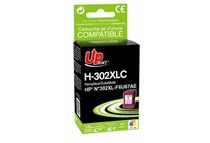 UPrint H-302XLC - kleur (cyaan, magenta, geel) - gereviseerd - inktcartridge (alternatief voor: HP 302XL, HP F6U67AE)