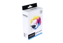 SWITCH - 2 - zwart, kleur (cyaan, magenta, geel) - compatible - gereviseerd - inktcartridge (alternatief voor: HP C2P05AE, HP C2P07AE, HP 62)