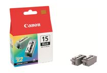 Canon BCI-15 - 2 - zwart - origineel - inkttank