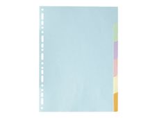 Exacompta Forever - Verdeler - 6 onderdelen - A4 - met tabbladen - pastel