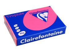 Clairefontaine Trophée - Fuchsia - A4 (210 x 297 mm) - 80 g/m² - 500 vel(len) getint papier