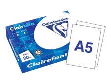 Clairefontaine Laser 2800 - Ultra wit - A5 (148 x 210 mm) 500 vel(len) gewoon papier