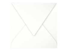 Pollen - Enveloppe - 165 x 165 mm - puntig - open zijkant - afdrukbaar - crème - pak van 20