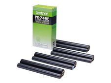 Brother PC74RF - Pack de 4 - noir - ruban d'impression original